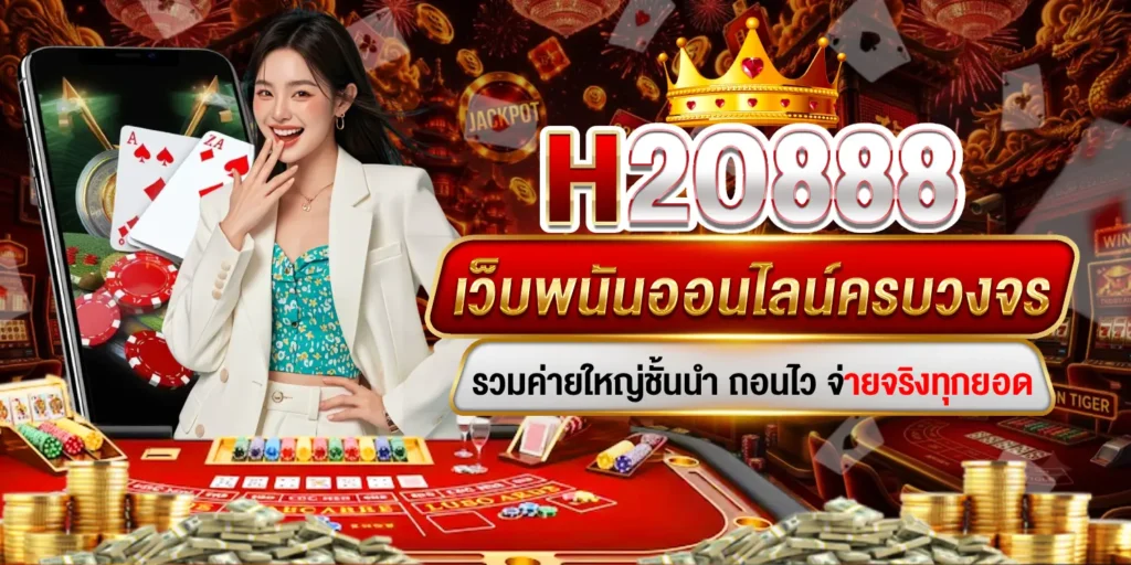 H2O888 เว็บพนัน